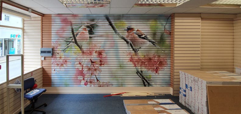 Imprimer directement sur volet mettalique